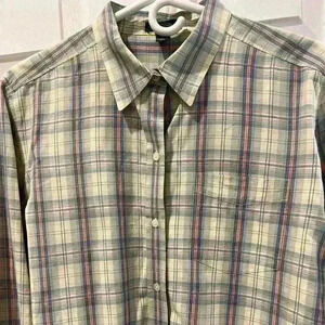 Lauren Jeans Co. Plaid Shirt. Size L